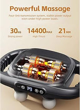 Deep Tissue Massage Gun 6 Heads Massager with 20 Levels 6 Massage Modes for Back Neck Leg Full Body Muscle Pain Relief Massager