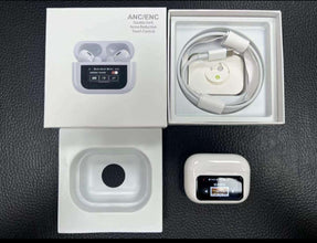 New A9 Pro Apple Airpods ANC/ENC Noise Reduction, Touch Control Wireless Airbuds